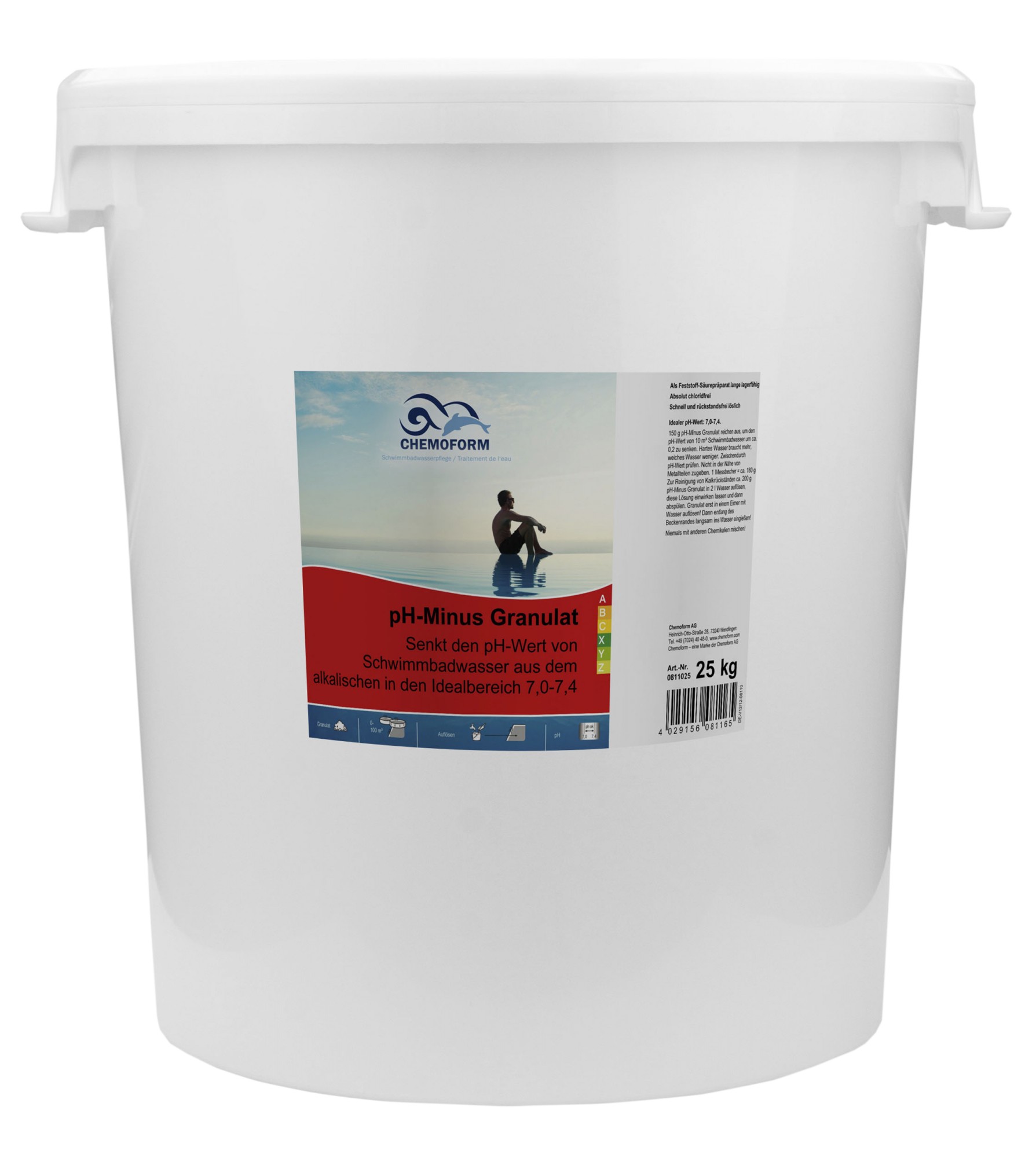 

pH-минус Chemoform 25 кг (в вёдрах)
