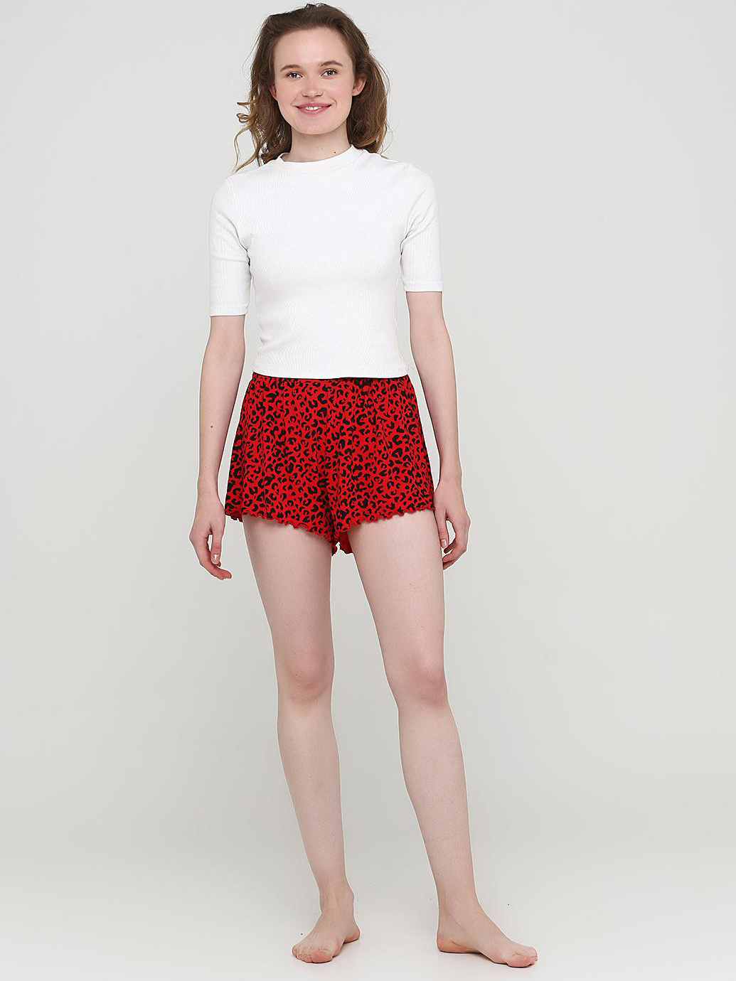 

Шорты пижамные H&M 845998s46 М Красные