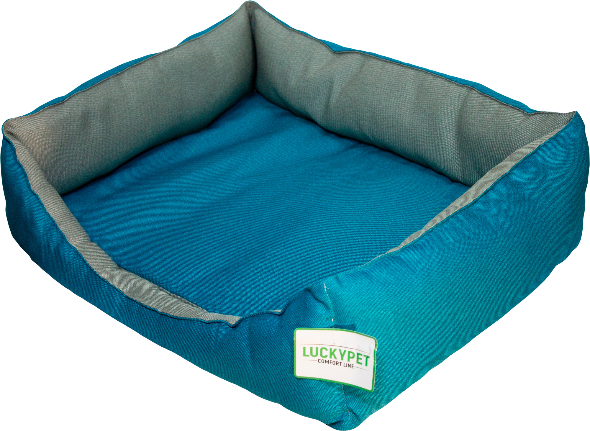 

Лежак для собак и кошек Lucky Pet Тоби №5 70х100х24 см Бирюзовый