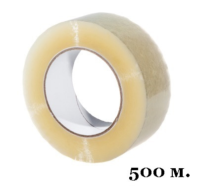 

Скотч прозрачный 500 м.
