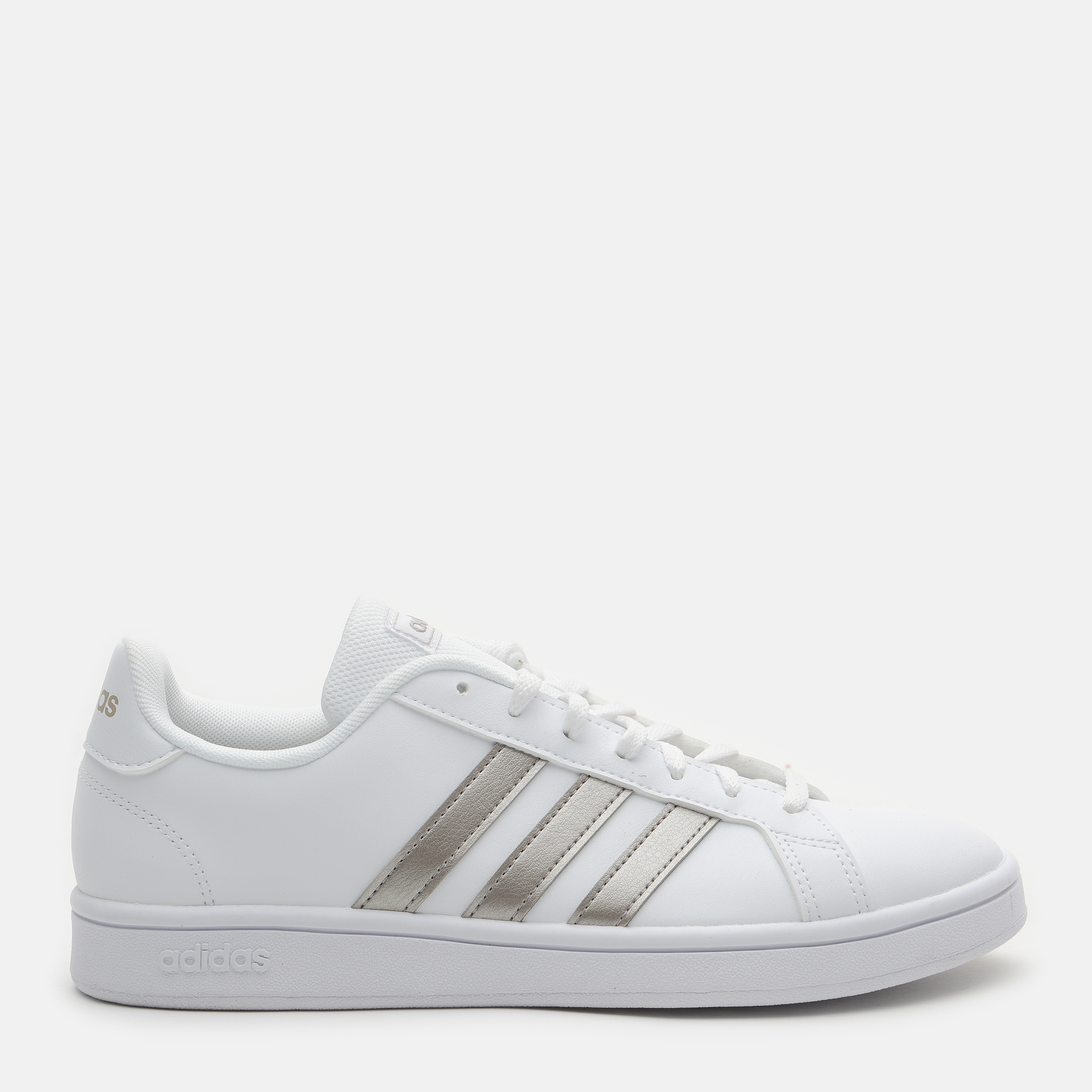 

Кеды Adidas Grand Court Base EE7874 38 (5UK) 23.5 см Ftwwht/Plamet/Ftwwht
