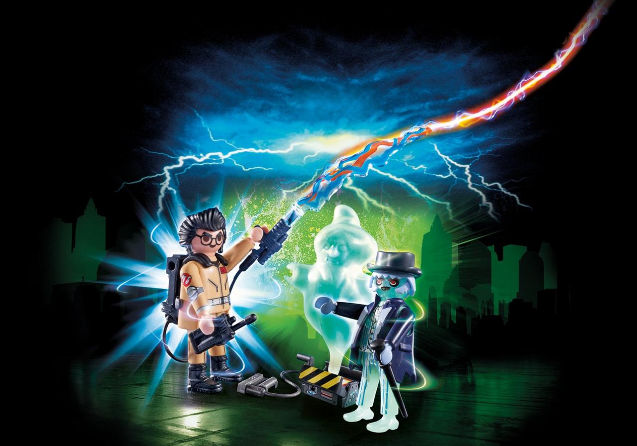 

Игровые фигурки Playmobil "Охотники за привидениями" Игон Спенглер и привидения (9224)