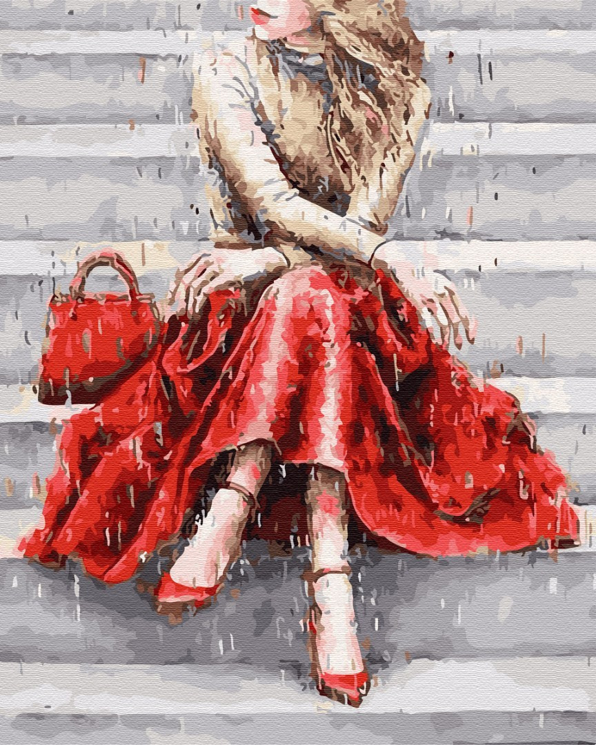 

Картина по номерам BrushMe GX30993 40*50 cм Цвет настроения: красный