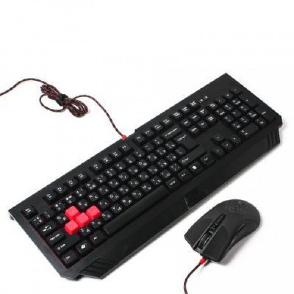 

Комплект A4tech Bloody Q1100 USB Black