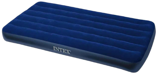 

Одноместный надувной матрас Intex 191 х 99 х 25 см синий
