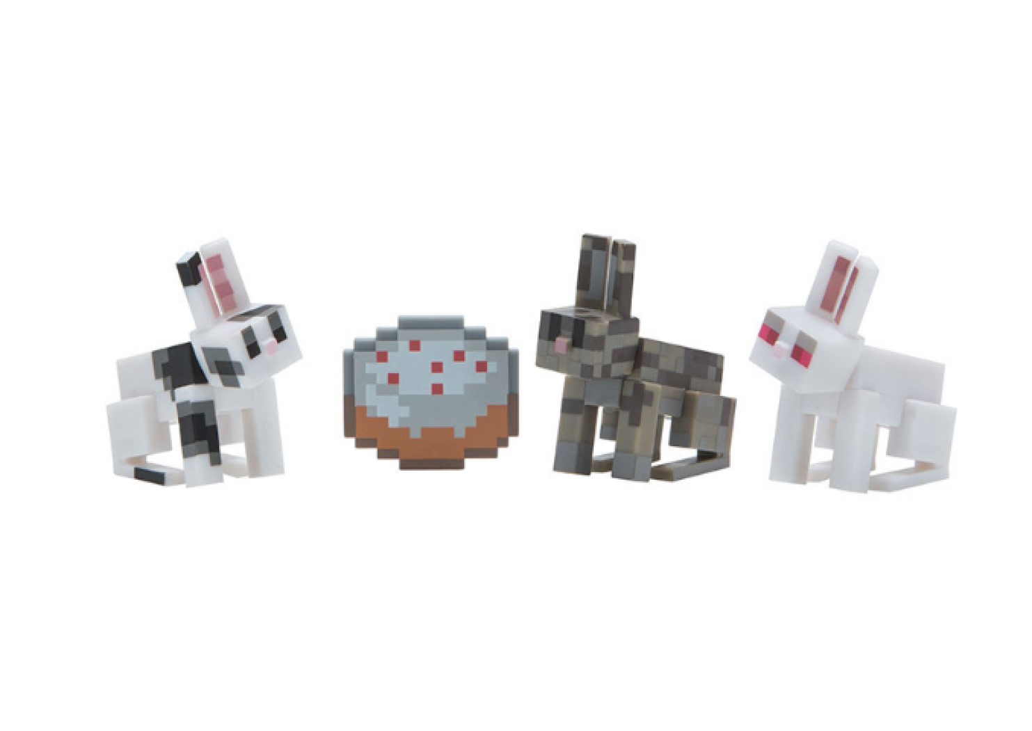 

Набор фигурок Майнкрафт Кролики, Оригинальная лицензия Minecraft (7273283185)
