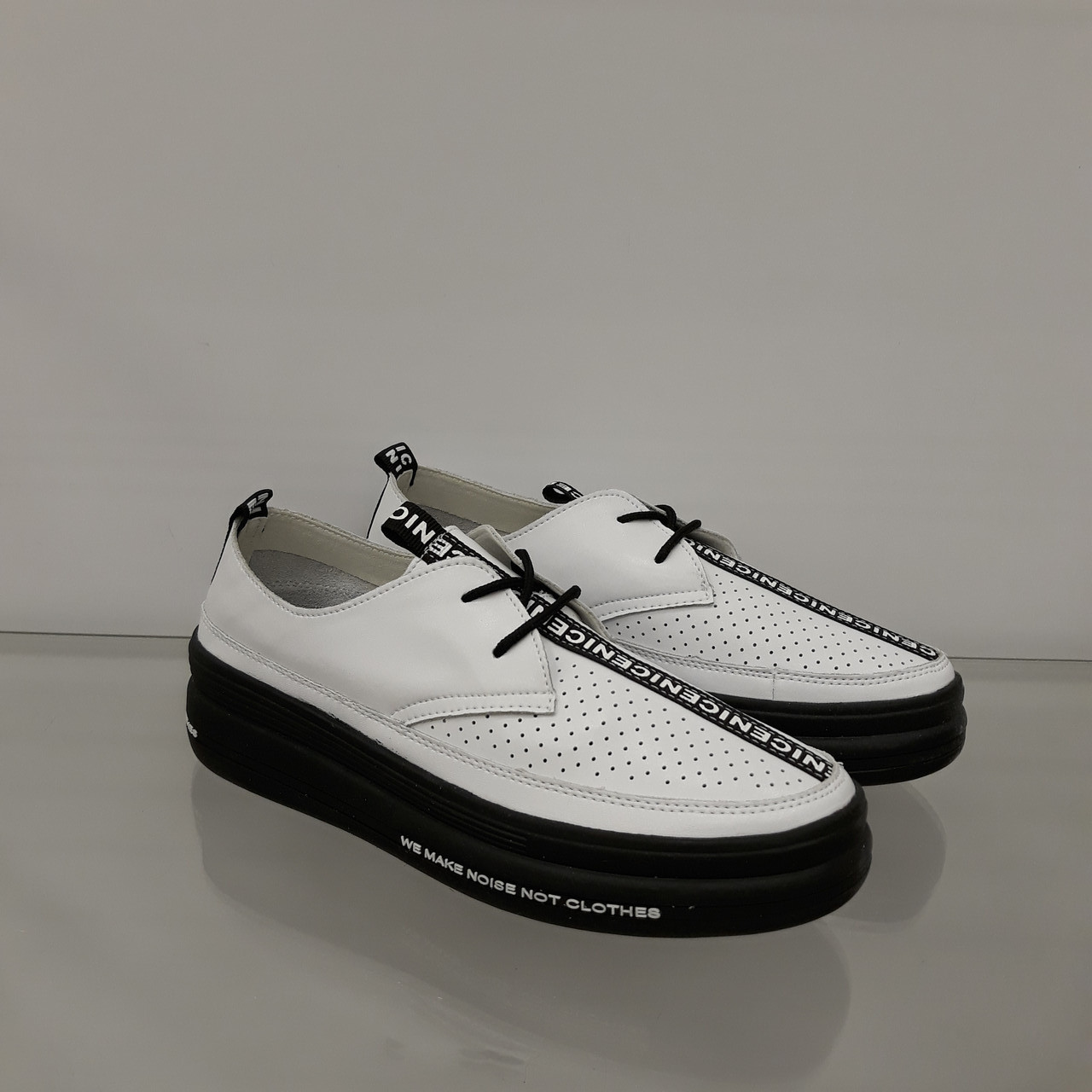 

Мокасины кожаные Allshoes BF-16-BL3068 41 черно-белые