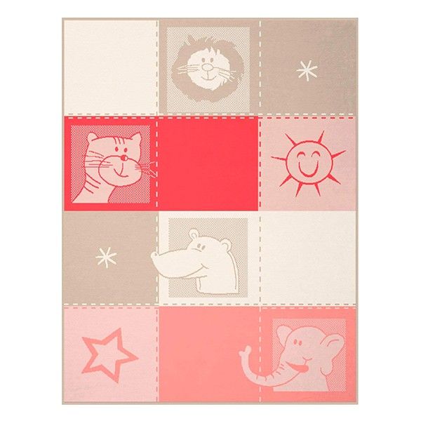 

Плед Biederlack Lovely/Sweet zoo 75х100 см 702715