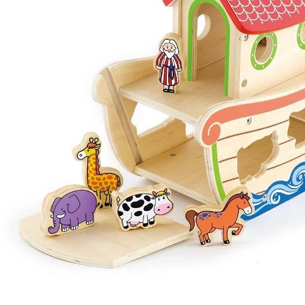 

Деревянный сортер Viga Toys Ковчег со зверятами (50345)