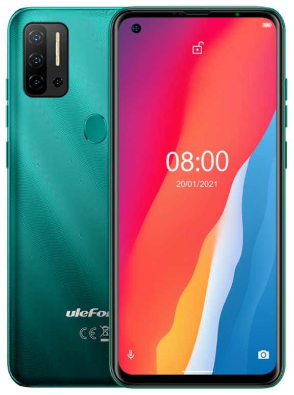 

UleFone Note 11P 8/128 Gb green, 6.55", Helio P60, 3G, 4G