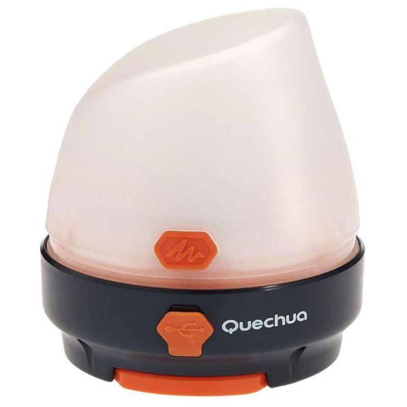 

Фонарь для Походов/Кемпинга QUECHUA (50 Люмен) 3 Режима Порт Микро–USB Синий