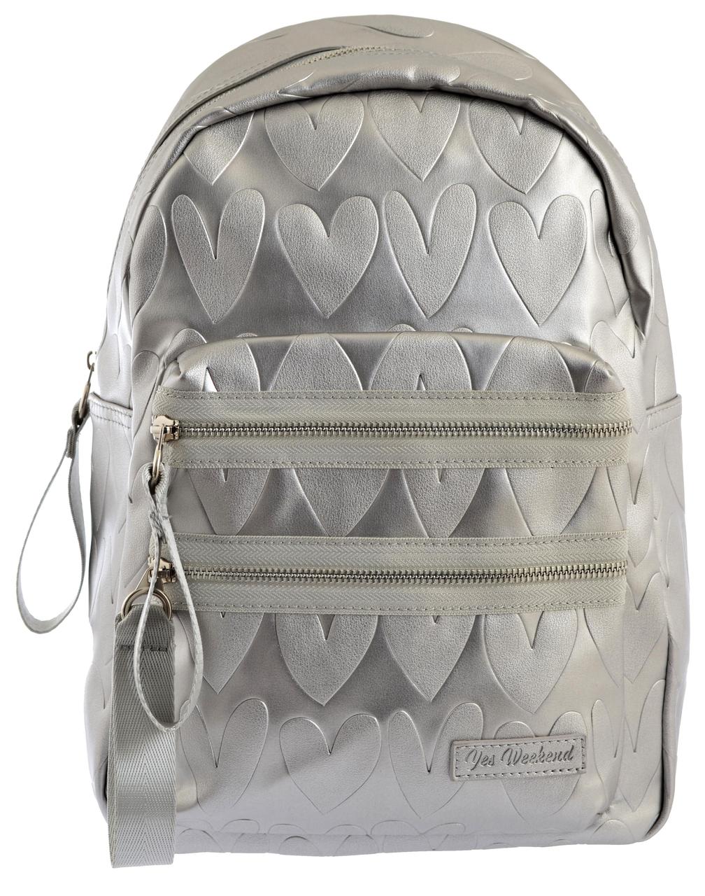 

Рюкзак женский Yes Weekend YW-41 Silver Heart 557550