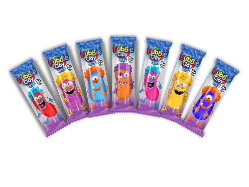 

Брикет шарикового пластилина Bubble Clay (рус) Danko Toys BBC-03-01упак (TC123627)
