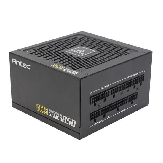 

Блок питания Antec HCG850 Gold (850W) 80+ GOLD, aPFC, 12см,24+8,10*SATA,6*PCIe,+5,модульный