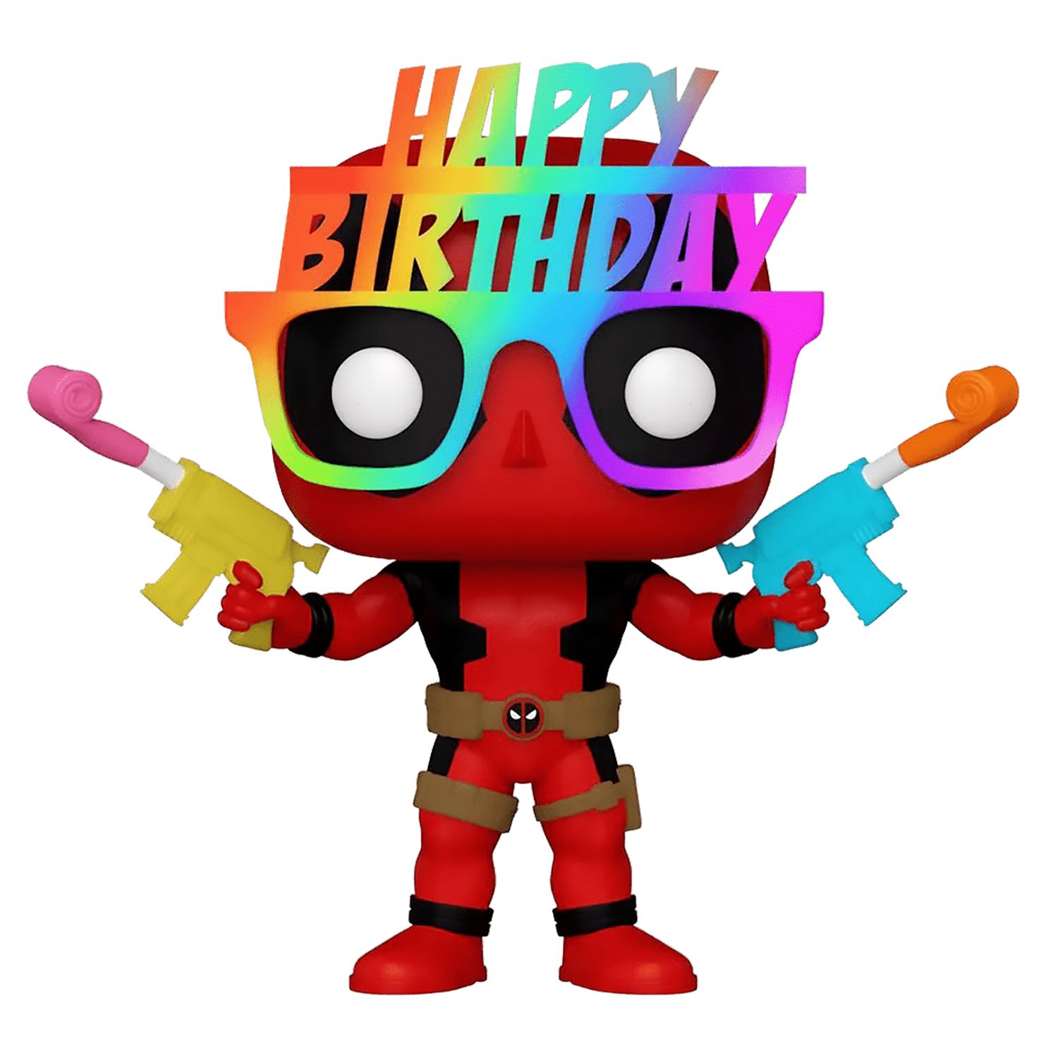 

Funko Коллекционная фигурка Funko POP! Bobble Marvel Deadpool 30th Birthday Glasses Deadpool (Exc) 54687