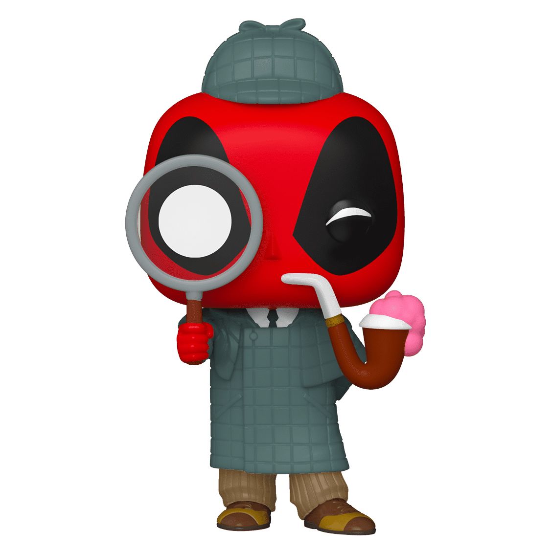 

Funko Коллекционная фигурка Funko POP! Bobble Marvel Deadpool 30th Sherlock Deadpool (Exc) 54691