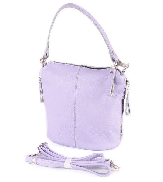 

Женская кожаная сумка Камелия М246 purple