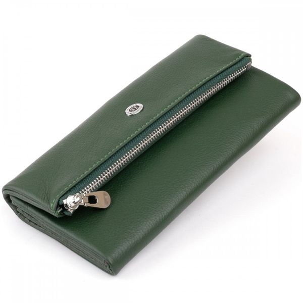 

Женский кожаный кошелек ST Leather 19270 Зеленый