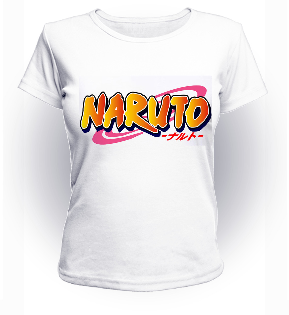 

Футболка GeekLand Наруто Naruto logo art NR.01.050 (FU21NR.01.050/girl-134)