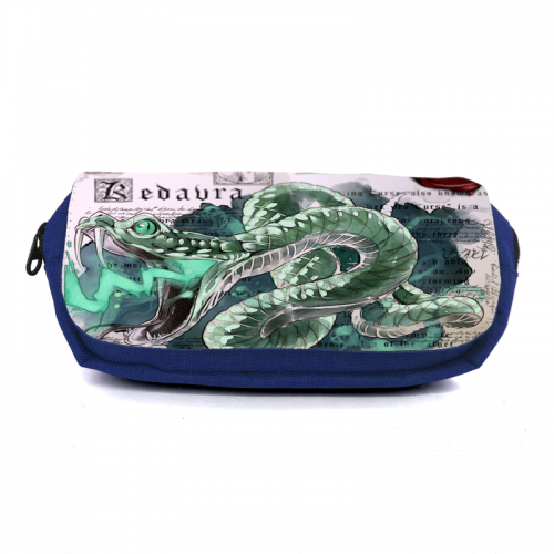 

Школьный пенал Гарри Потер органайзер универсальный (Harry Potter-009-blue) синий