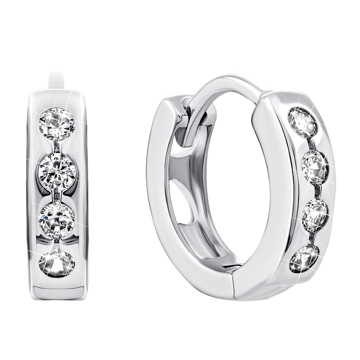 

Серебряные серьги с фианитами 1EA97360
