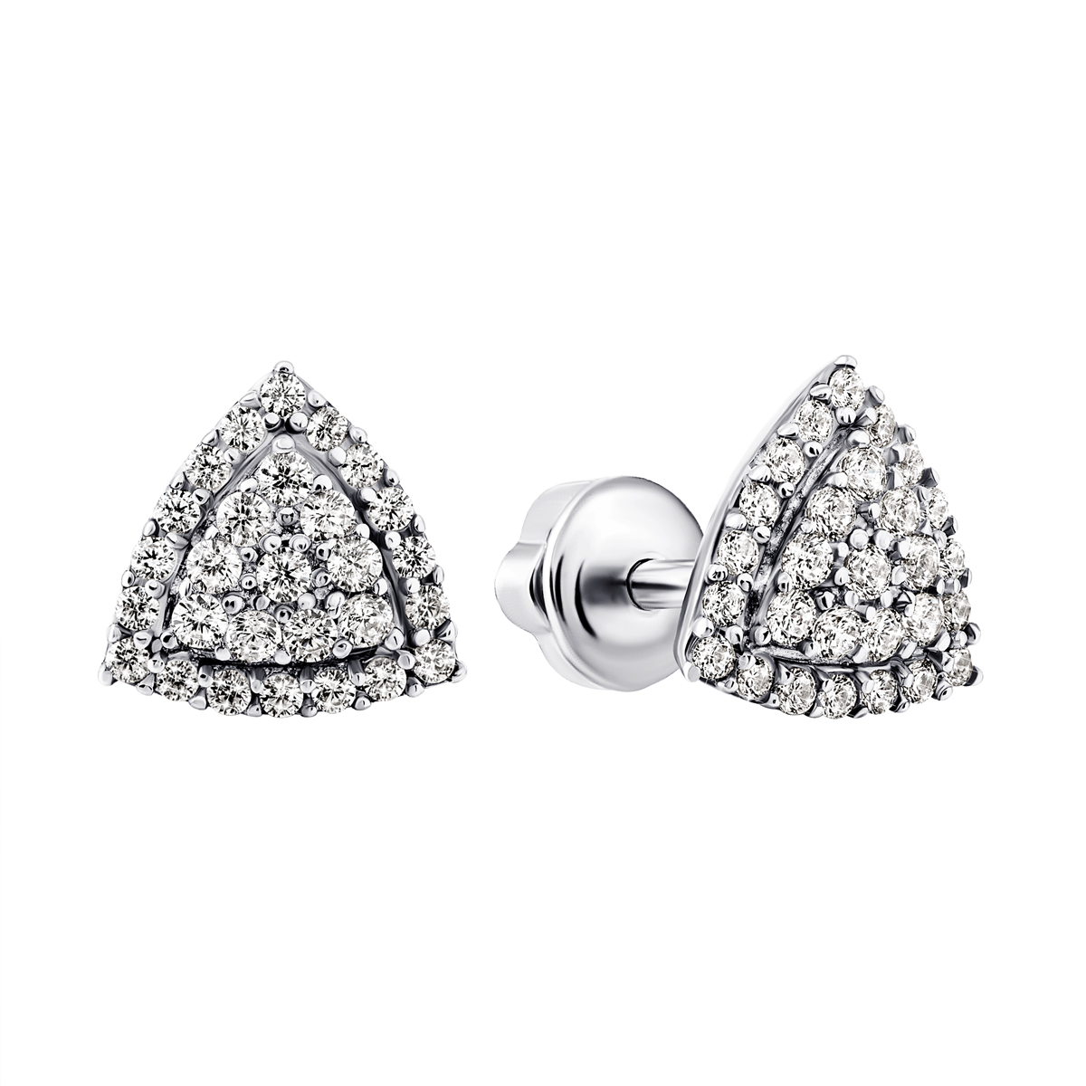 

Серебряные пуссеты с фианитами 2305/1р-CZ