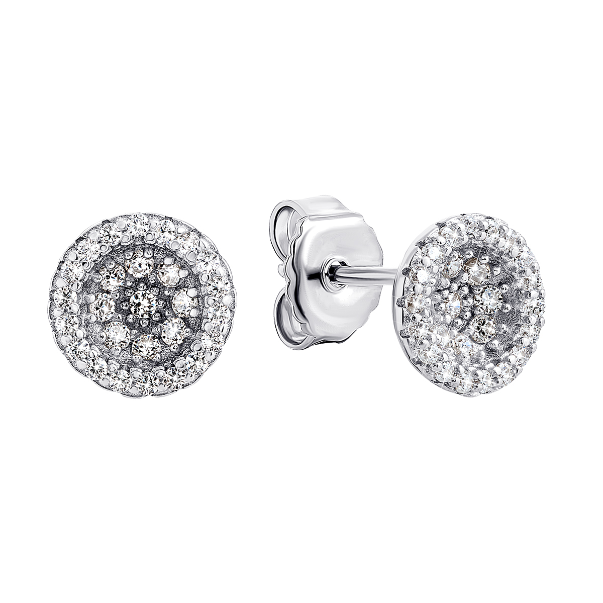 

Серебряные пуссеты с фианитами TE3896