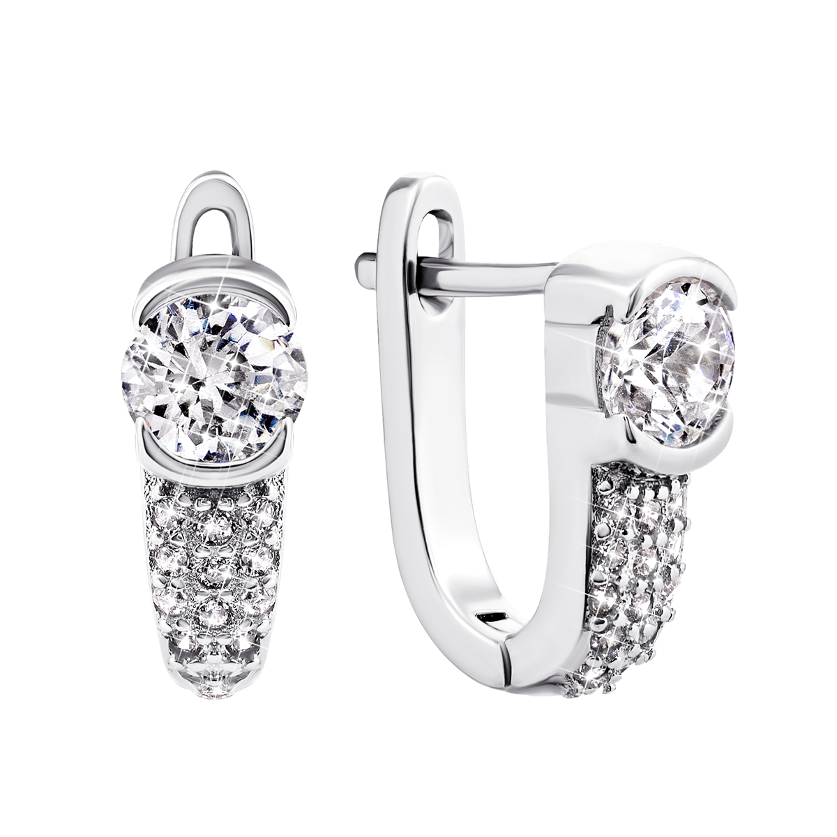 

Серебряные серьги с фианитами PSS1059ER