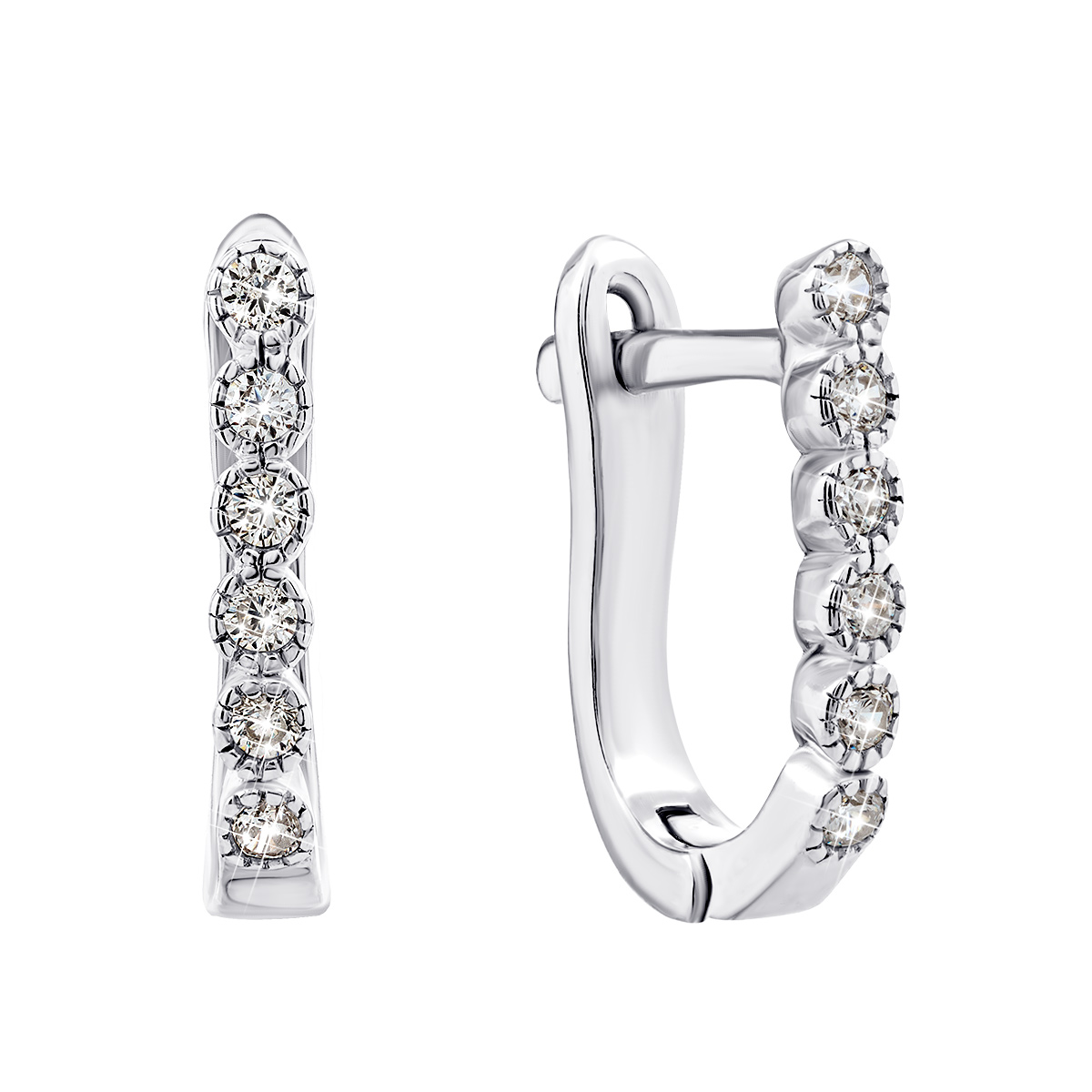 

Серебряные серьги с фианитами TE6317