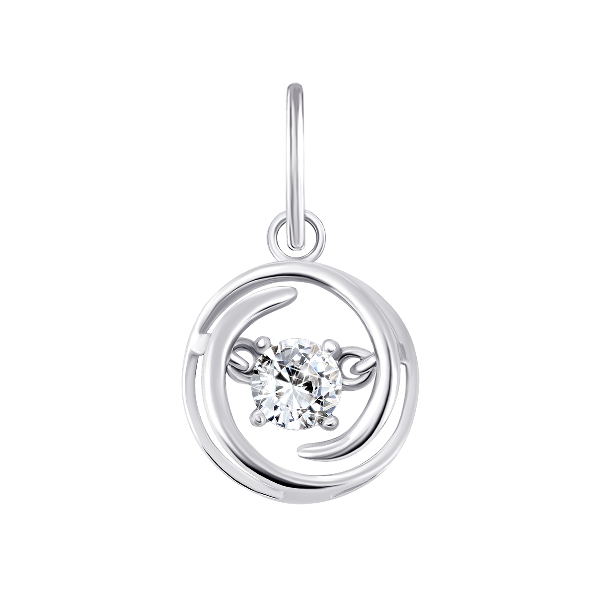 

Серебряная подвеска с фианитом 3889р-CZ