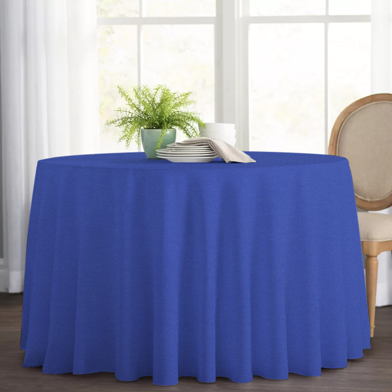 

Круглая cкатерть Time Textile Kanzas Bluette Синий TT129315 Ø140 см