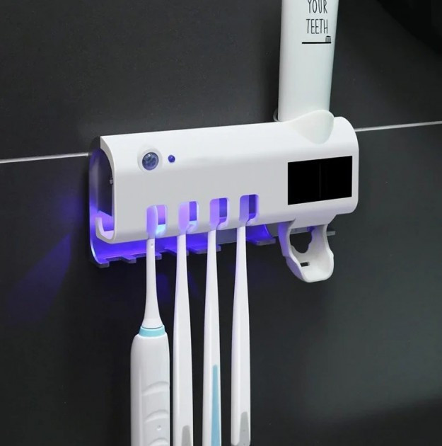 

Диспенсер для зубной пасты и щеток ZSW-YO1 TOOTHBRUSH STERILIZER (WN-06)