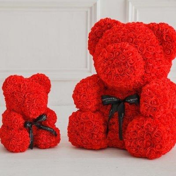 Мишка Из Роз Купить В Омске