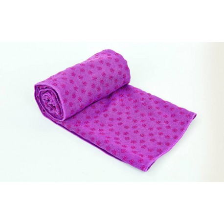 

Йога полотенце FitMagic Yoga Mat Towel фиолетовый
