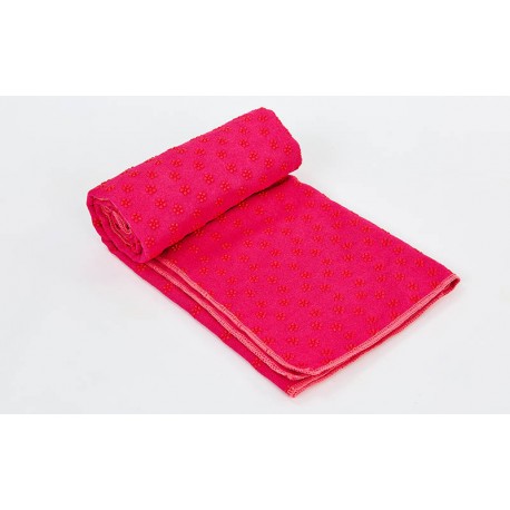 

Йога полотенце FitMagic Yoga Mat Towel розовый