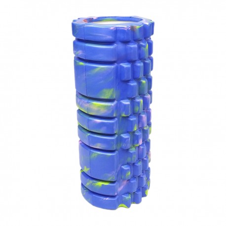 

Массажный валик 33 см FitMagic Grid Roller M1.1 Multi для фитнеса и йоги синий