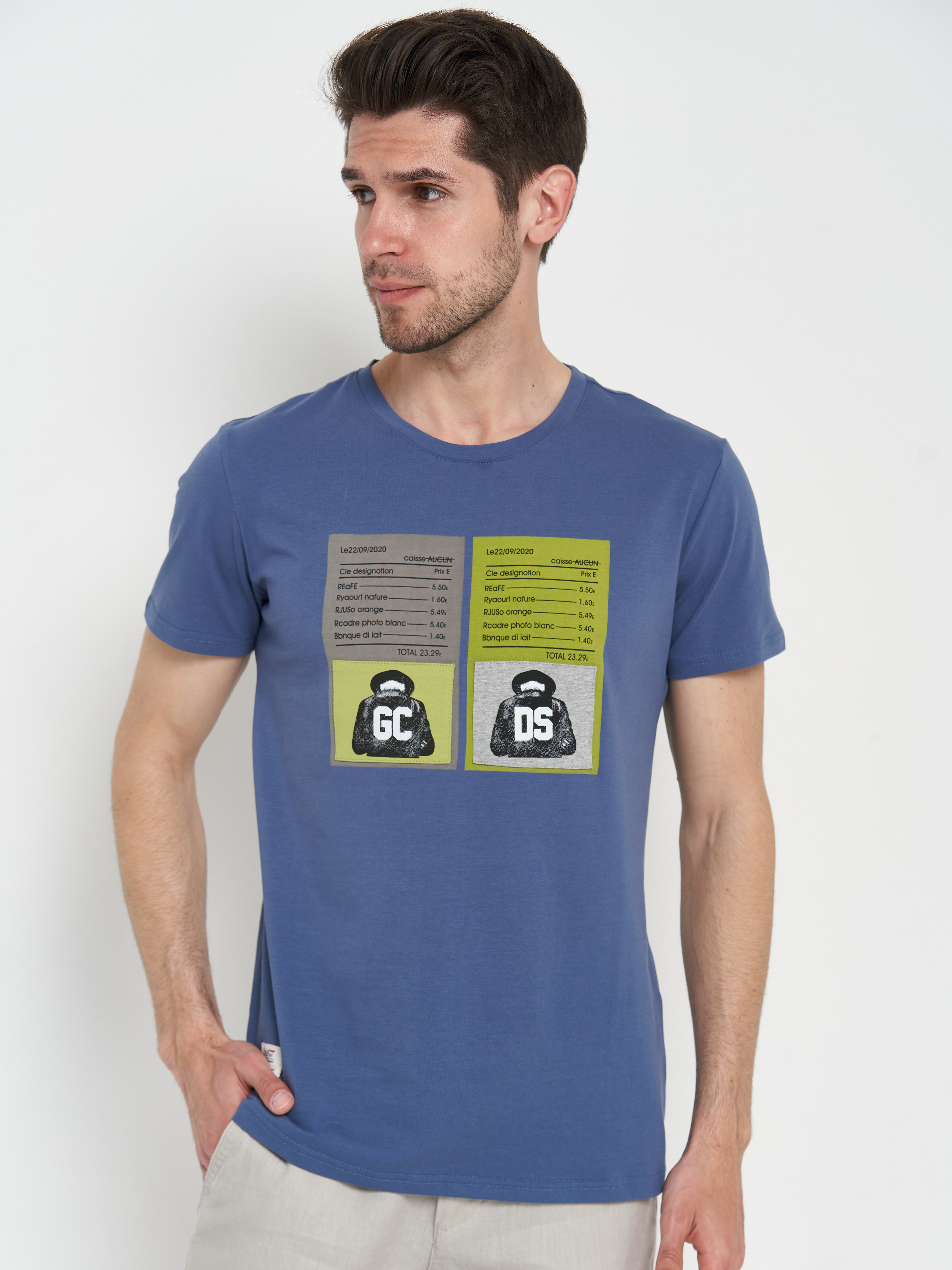 

Футболка Remix TS-124  Синяя, Футболка Remix TS-124 L Синяя
