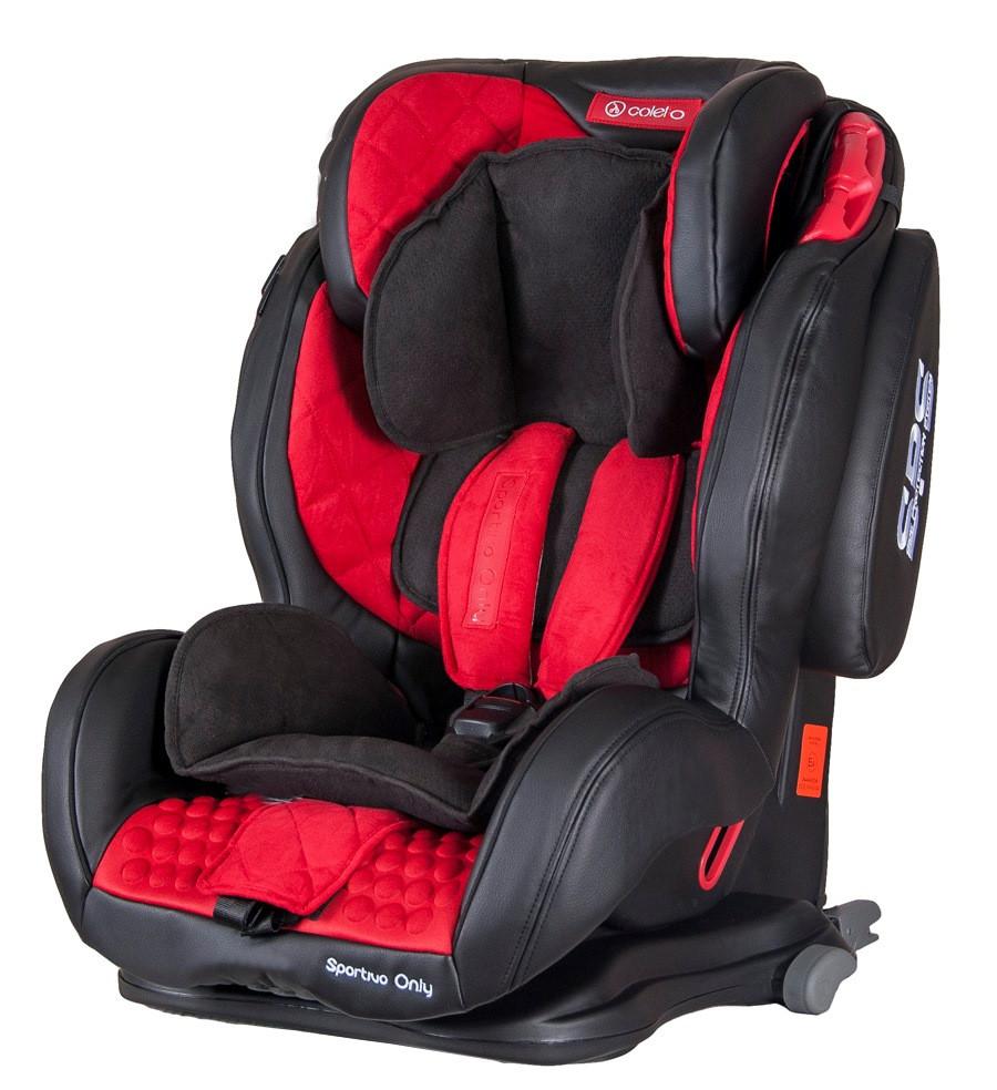 

Детское автокресло от 9 мес до 12 лет Coletto Sportivo Only Isofix, группа 1-2-3 вес 9-36 кг., красное (6114)