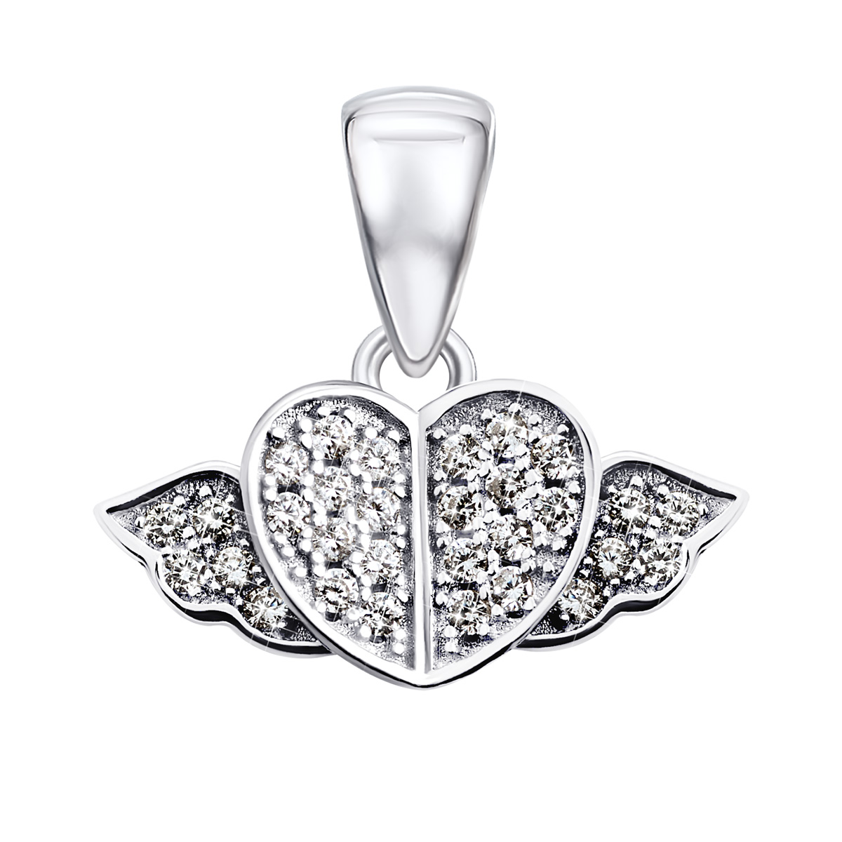 

Серебряная подвеска Сердце TP093209
