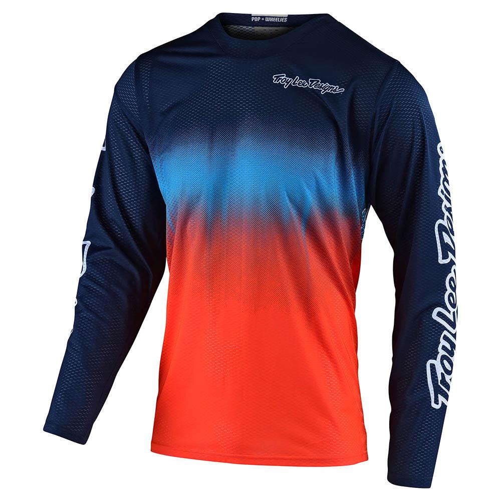

Джерси TLD GP AIR JERSEY [STAIN'D NAVY / ORANGE] размер LG
