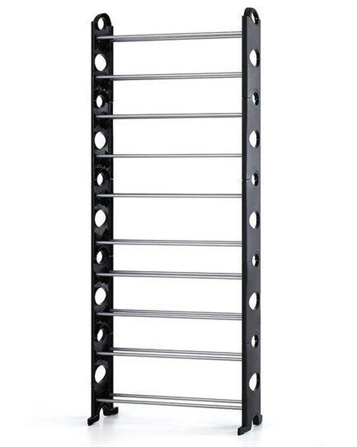 

Стойка органайзер для хранения обуви Shoe Rack 10 полок на 30 пар