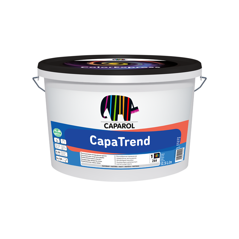 

Интерьерная краска Caparol CapaTrend 2,5л Белая