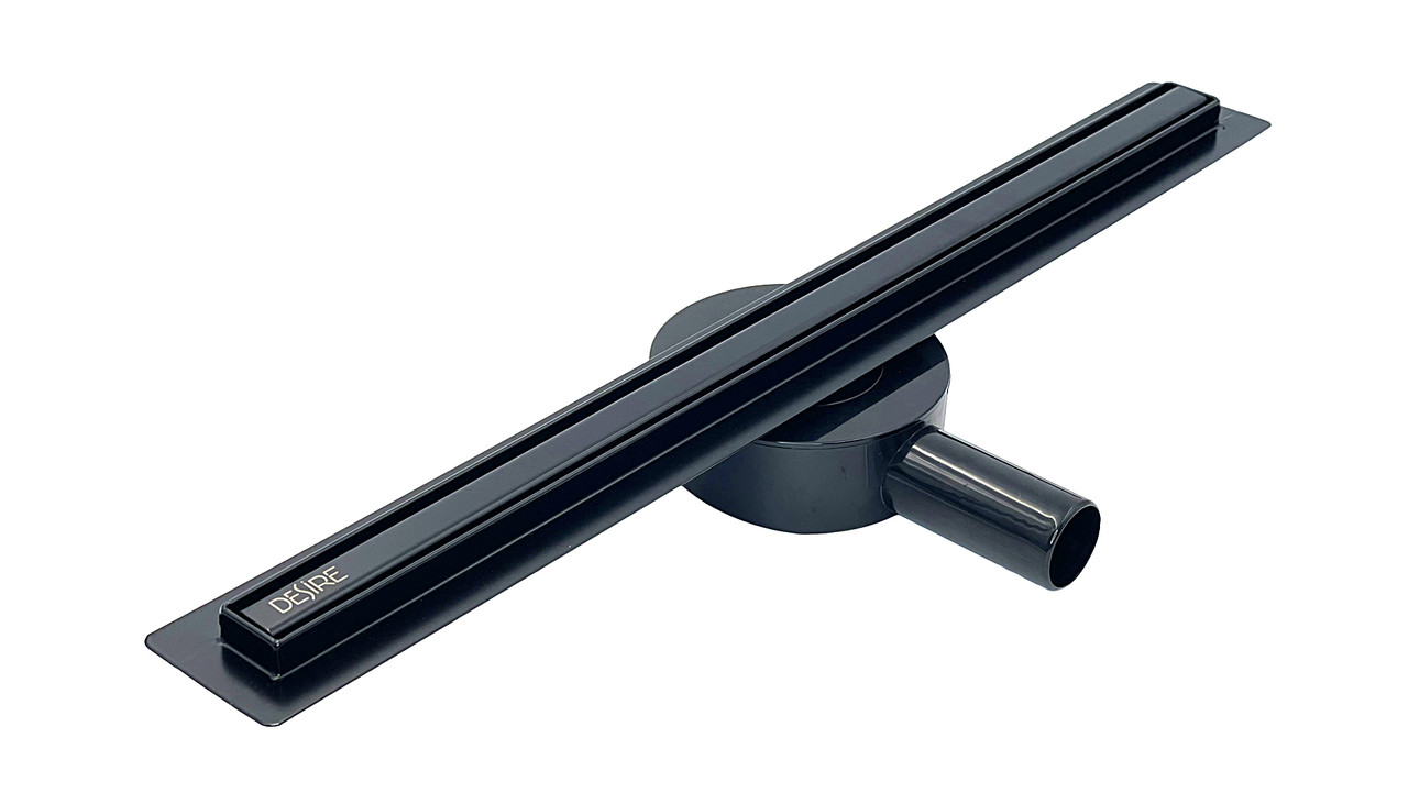 

Линейный трап из нержавейки с поворотным сифоном DESIRE Gusto Notte Black 700 мм (ST701346)