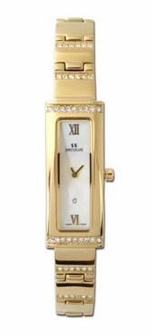 

Женские наручные часы Seculus 1656.2.732 white mop, pvd with stones, pvd with stones