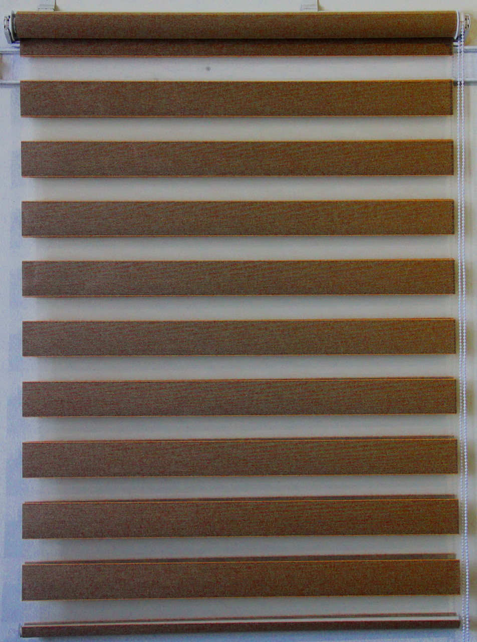 

Рулонная штора Miranda День-ночь ВН-113-9 блэкаут 52,5*160 см Коричневый