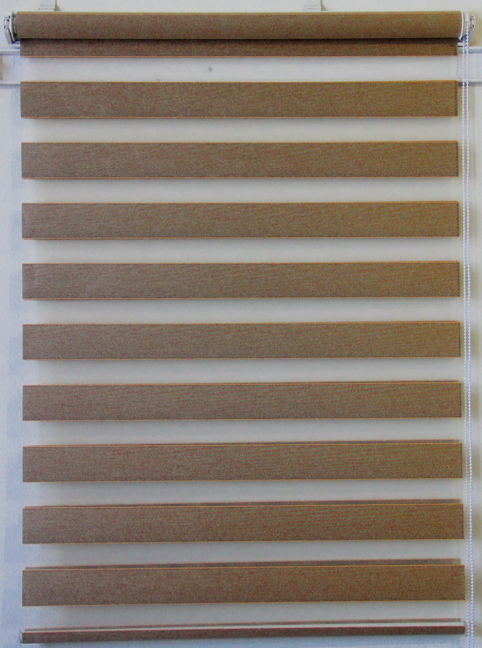 

Рулонная штора Miranda День-ночь ВН-113-5 блэкаут 97,5*160 см Бронза