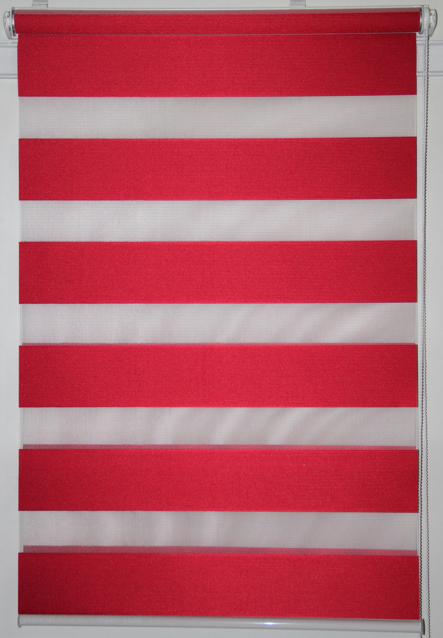 

Рулонная штора Miranda День-ночь ВН-2562-19 130*160 см Красный