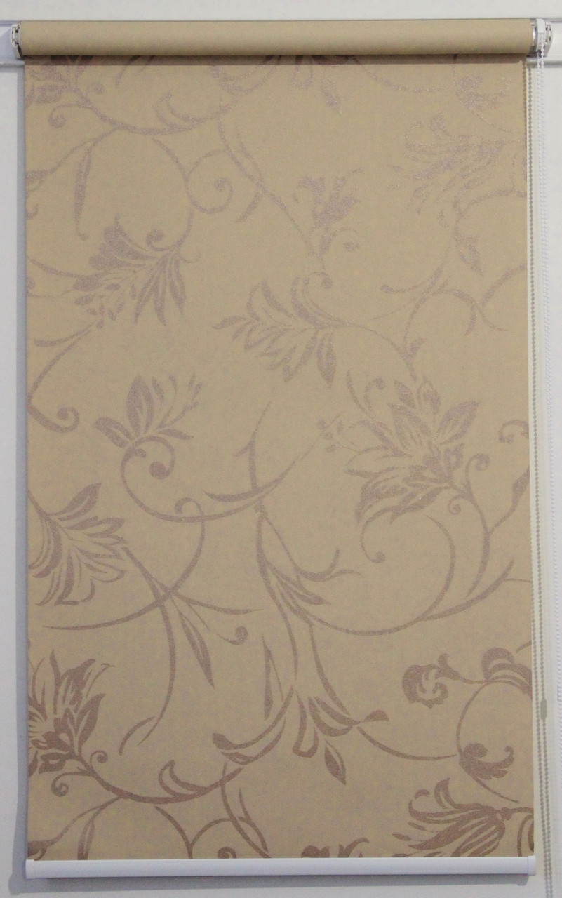 

Рулонная штора Miranda Версаль 105*150 см Какао В-910