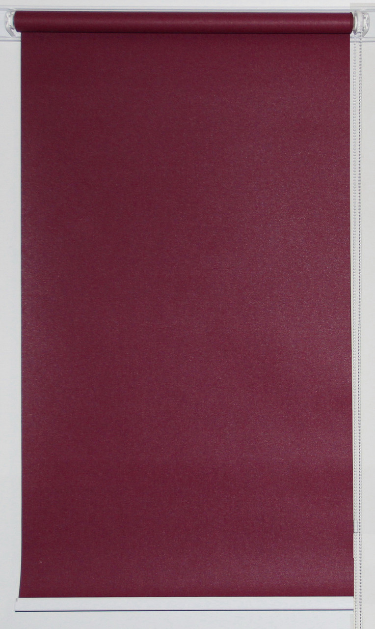 

Рулонная штора Miranda Однотонная 142,5*150 см Бордо А-626