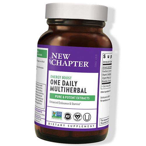 

Травы для повышения энергии, One Daily Multiherbal Energy Boost, New Chapter 30вегкапс (71377011)